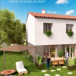 perspective Villas Estel,  programme neuf loi pinel, Perpignan, sud patrimoine, rt2012